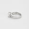Bague 44 Solitaire or blanc et diamant 58 Facettes 240425