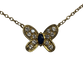 Collier VAN CLEEF & ARPELS - Collier papillon envolées précieuses or diamants saphir 58 Facettes