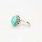 Bague époque Art Déco, platine