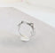 Bague 54 Bague Diamants Or Blanc 18 K 58 Facettes AA 1447