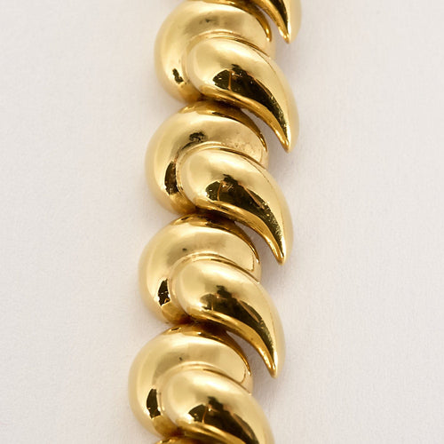 Collier Collier en or jaune 58 Facettes VER0078