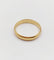 Bague 55.5 RARE Alliance jumelées victorienne or jaune 18k (circa 1872) antique 58 Facettes A06007