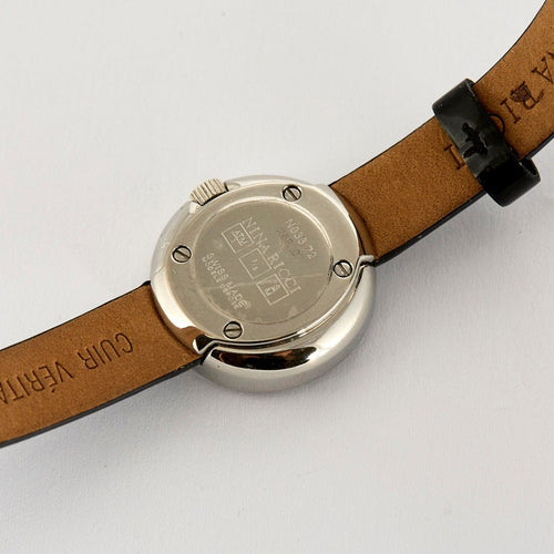 Montre NINA RICCI - Acier - Cadran effet spirale 58 Facettes