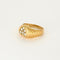 Bague 59.5 Bague coeur or jaune et diamants 58 Facettes SOR10522