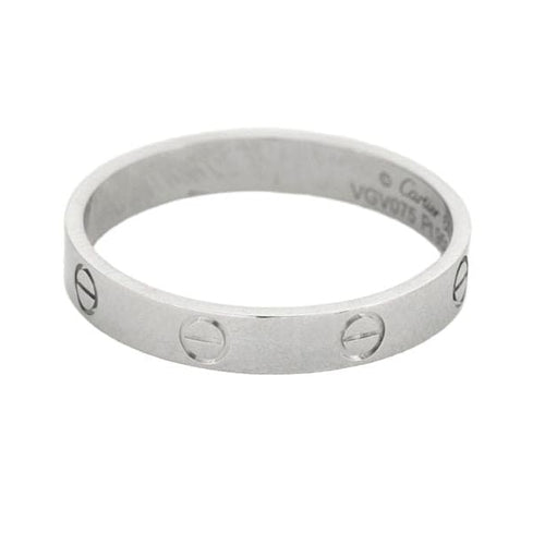 Bague 64 CARTIER - Love - Bague en platine. PM 58 Facettes 58FC6