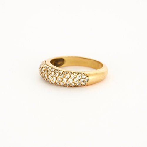 Bague Bague Bande Pavée 58 Facettes LP477