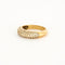 Bague Bague Bande Pavée 58 Facettes LP477