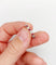 Bague 51 Alliance américaine vintage or blanc 18k diamants et rubis 58 Facettes A06081