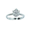 Bague 54 Bague contemporaine en or et diamants 58 Facettes Q121B(738)