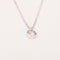 Collier Collier solitaire diamant en or blanc 58 Facettes