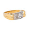 Bague 56 Bague  Or jaune, Or blanc Diamant 58 Facettes 4311404CN