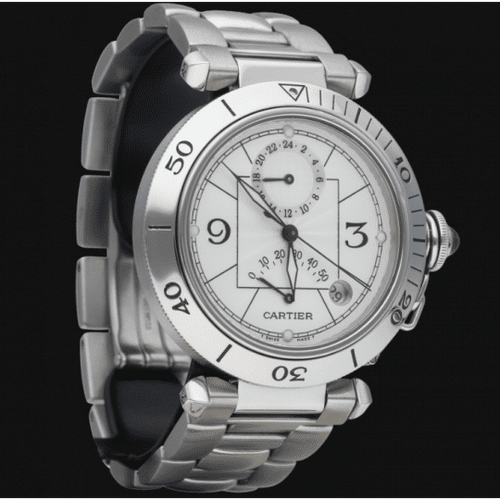 Montre Cartier Montre Pasha Gmt Power Reserve 58 Facettes MT41567