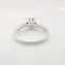 Bague 52 Bague solitaire Or blanc Diamant 58 Facettes