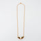 Collier Collier or jaune perle/saphirs/rubis/émeraudes 58 Facettes