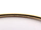 Bracelet bracelet DINH VAN serrure jonc 334106 16.5 en or jaune 18k diamant 58 Facettes 267592