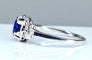 Bague 56 Bague saphir et diamants vers 1900 58 Facettes AB306