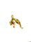 Pendentif Pendentif Guépard or jaune 58 Facettes
