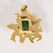 Pendentif Pendentif en or jaune à motif végétal et émeraude 58 Facettes BIA1084