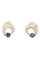 Boucles d'oreilles Boucles d'oreilles spinelles bleus 58 Facettes 088411