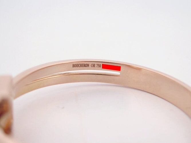 Bracelet vintage bracelet BOUCHERON dechaine 15cm en or rose 18k 36.4g 58 Facettes 268177