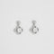 Boucles d'oreilles Boucles d'oreilles fleur en diamants 58 Facettes 3180