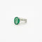 Bague Bague en or blanc émeraude diamants 58 Facettes