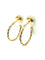 Boucles d'oreilles CARTIER. Collection "Trinity", créoles 3 ors torsadées 58 Facettes