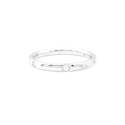 Bague 53 Bague Pomellato, "Lucciole", or blanc naturel, diamants. 58 Facettes 34798
