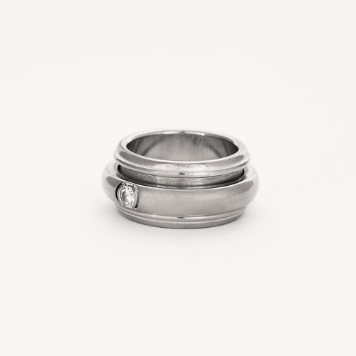 Bague 53 PIAGET - Bague Possession or gris avec diamant 58 Facettes GU5