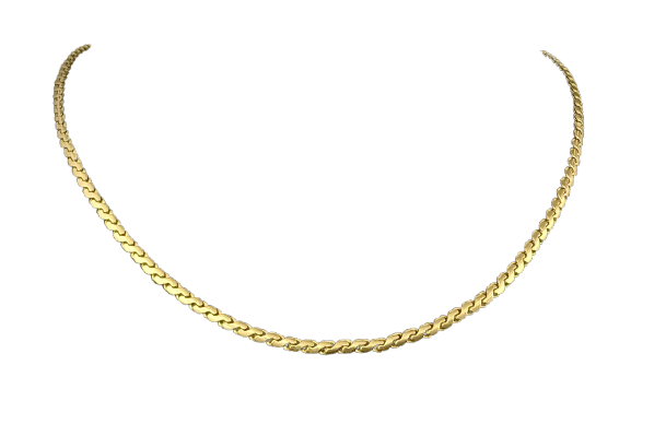Collier Collier or jaune d'une longueur de 58cm 58 Facettes