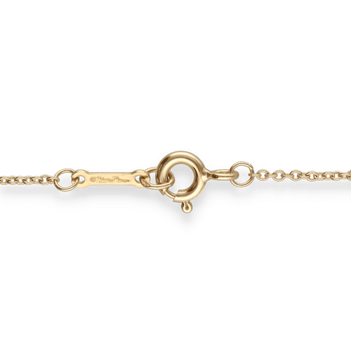 Collier Collier Tiffany & Co. Pablo Picasso – Modèle Feuille d'Olive – Or Jaune 18k & Diamant – Longueur 42 cm 58 Facettes FB11045