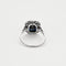 Bague 59 Bague Art Déco en or blanc, saphir et diamants 58 Facettes MB8