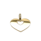 Pendentif Poiray - Pendentif Coeur Secret Or jaune et Diamants 58 Facettes 1.0000434/2