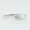 Bague 52 BAGUE EN OR BLANC 18 CARATS 58 Facettes REF 1051/17