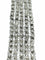 Bracelet Bracelet manchette en argent égyptien à cinq rangs de maillons 58 Facettes