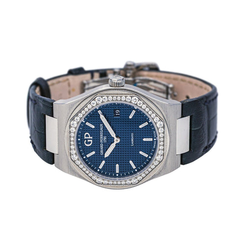 Montre Girard- Perregaux Montre Laureato Acier Diamant 58 Facettes 4173820RV