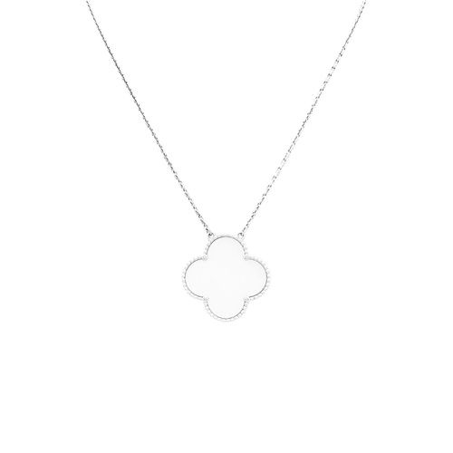 Collier Collier Van Cleef & Arpels, "Magic Alhambra", or blanc, nacre. 58 Facettes 35050