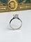 Bague 51 Bague solitaire en or blanc et diamant 58 Facettes