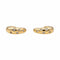 Boucles d'oreilles Boucles d'oreilles Demi créoles Or jaune Diamant 58 Facettes 3876020CN