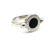 Bague 54 BVLGARI. Collection "BVLGARI-BVLGARI", bague 2 ors et onyx 58 Facettes