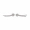 Boucles d'oreilles Boucles d'oreilles Pendantes Or blanc Diamant 58 Facettes 4901430CN