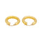 Boucles d'oreilles Boucles d'oreilles Créoles  Or jaune 58 Facettes 4895768CN
