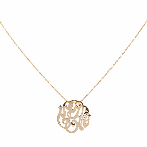 Collier Collier Ginette NY Baby Lace Monogram Or rose 58 Facettes 2646002CN