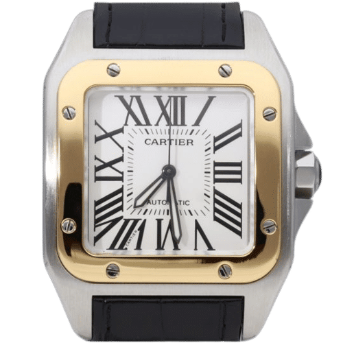 Montre Cartier Montre Santos 100Xl 58 Facettes MT44265