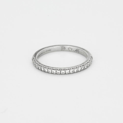 Bague 50 Demie alliance Tiffany Soleste 58 Facettes