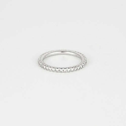 Bague 53 MESSIKA - Alliance GATSBY or blanc diamants 58 Facettes M8721