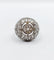 Bague 52 Bague boule Art Déco or blanc, diamant taille rose (circa 1920) 58 Facettes A04623