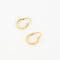 Boucles d'oreilles Boucles d'oreilles créoles or jaune 58 Facettes LP853/5