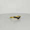 Bague 57 Bague vintage avec saphirs bleus 58 Facettes 2503040