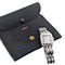 Montre Cartier Panthère RARE Dial Figaro Strap Small model SM ref 1320 Stainless Steel 58 Facettes